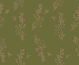 大牌 手绘花 碎花