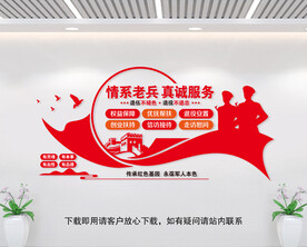 退伍军人文化墙