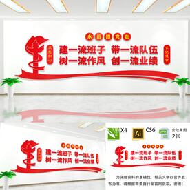 建一流班子文化墙