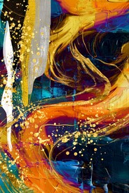 高端抽象油画