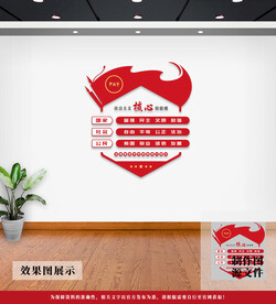 社会主义核心价值观党建文化墙