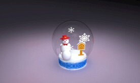 圣诞节   水晶球   DP点