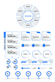 可视化大屏数据装饰元素