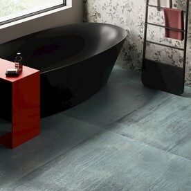 现代意式 浴室岩板效果图