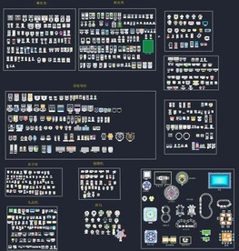 电玩城机台设备平面图