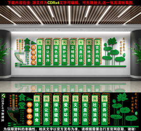 食堂文化墙