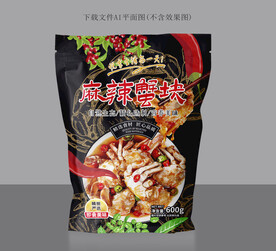 香辣蟹块设计