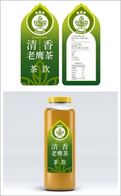 茶叶外包装瓶贴
