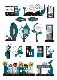 房地产景区园林牌户外牌