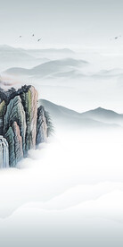 清晰 极简新玄关画 Tif分层