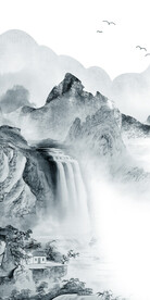 新品 新高端玄关画 tiF分层