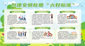 创建文明校园六好标准