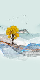 中式 新传玄关新画 Tif分层