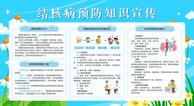 预防防治肺结核宣传栏