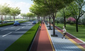 市政道路效果图