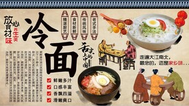 冷面背景墙