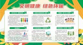 节能环保宣传栏展板