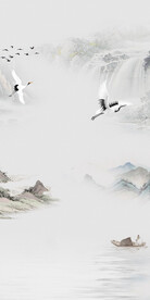 别墅 新品玄关框画 Tif分层