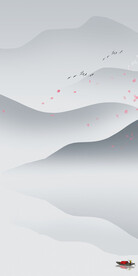 淡雅 最新款玄关画 Tif分层