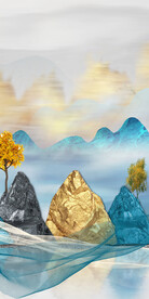 清晰 大气新玄关画 TiF分层