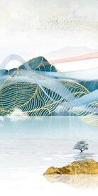 高雅 最新中式玄关 Tif分层