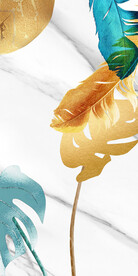 简约 中式意境玄关 Tif分层