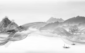 高雅 新品高端山水 TIF分层