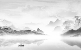 新传 简约高清山水 TIF分层