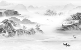 高雅 简约高清山水 TIF分层