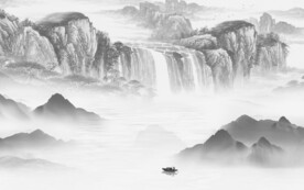 高端 简约高清山水 TIF分层