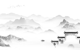 新款 爆款灰色山水 TiF分层