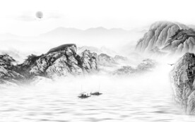 新品 高端灰色山水 TiF分层