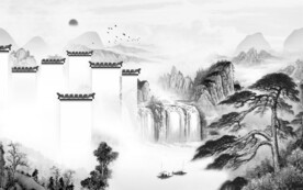 最新 中式最新山水 TiF分层