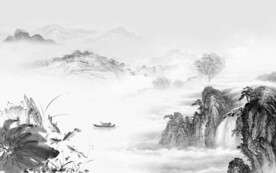 新款 高端灰色山水 tiF分层