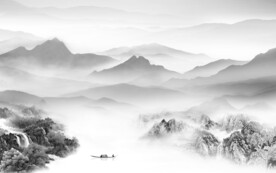 大气 最新灰色山水 TiF分层