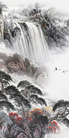 高雅 玄关中式新画 TiF分层