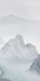 新品 中式新玄关画 Tif分层