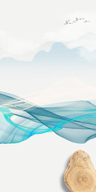 意境 中式新玄关画 Tif分层