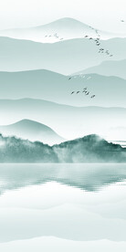 中式 爆款玄关框画 Tif分层