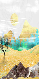 人气 高清轻奢玄关 Tif分层