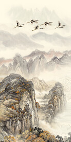 人气 中式清晰玄关 Tif分层