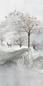 别墅 清晰高端玄关 TiF分层