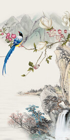 简约 玄关意境新画 Tif分层