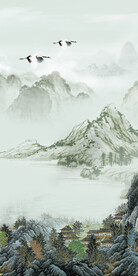 高清 玄关高雅新画 Tif分层