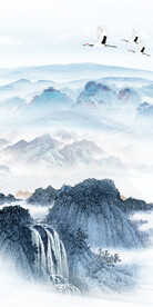 奢雅 玄关极简新画 Tif分层