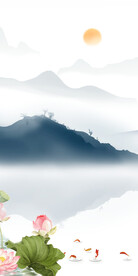 奢雅 玄关中式新画 Tif分层