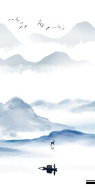 别墅 玄关中式新画 Tif分层