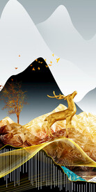 大气 极简新玄关图 TiF分层