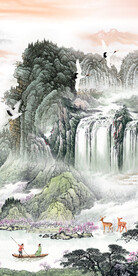 简约 简奢大气玄关 tif分层