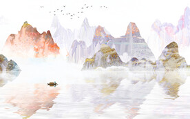 简奢中式山水 TiF分层